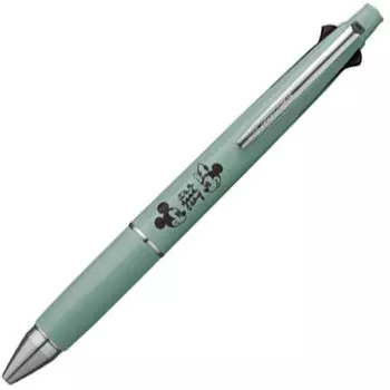 Mitsubishi Pencil Mickey Minnie Jet Stream MB Mint 4 Color Ballpoint Pen Mechanical Pen Multifunctional Pen Chabo Black Red Blue Green & 4&1