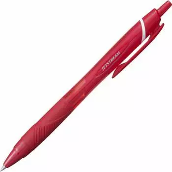 Mitsubishi Pencil Oil-Based Ballpoint Pen Jet Stream Color 10 Pieces 0.5 Red Easy to Write SXN150C05.15