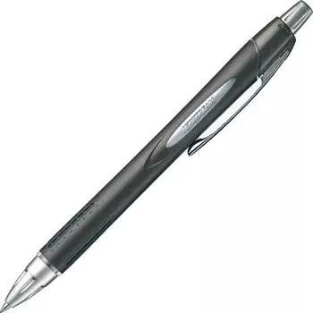 Mitsubishi Pencil Oil-Based Ballpoint Pen Jet Stream Rubber 10 Pieces 0.7 Gunmetal Easy to Write SXN25007.43