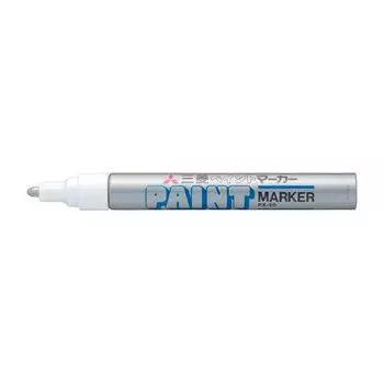 Mitsubishi Pencil Paint Marker Medium Point Silver PX20.26