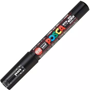 Mitsubishi Pencil Pen Posca Extra Fine Black 10 pieces Water-based PC1M.24
