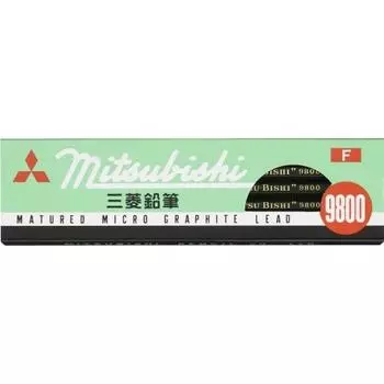 Mitsubishi Pencil Pencil 9800 F 1 Dozen K9800F