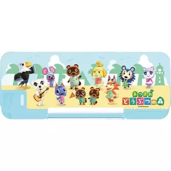 Пенал для карандашей Mitsubishi Animal Crossing с двойной дверью DMS2 P1802BT111