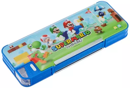 Mitsubishi Pencil Pencil Case Super Mario SMS5 Double Door P1802BT108