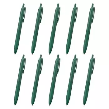 Mitsubishi Pencil Шариковая ручка Jet Stream Light Touch Ink Лимитированная серия Abyss Green 10 шт. Масляная 0.5 10 штук SXNLS05.AG