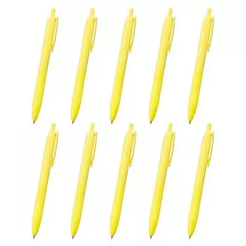 Mitsubishi Pencil Шариковая ручка Jet Stream Light Touch Ink Лимитированная серия Ярко-желтый 10 шт. Масляная 0.5 10 штук SXNLS05.BY