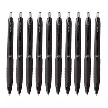 Mitsubishi Pencil Signo 307 Black x 10 Uni-ball 0.7mm чёрный
