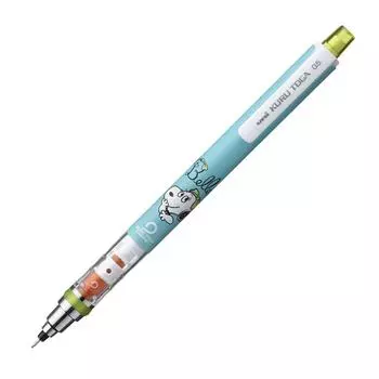 Mitsubishi Pencil Snoopy механический карандаш Uni Kurtoga стандартная модель Bell Green 0,5 мм