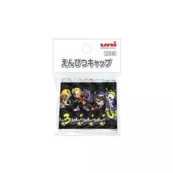 [Mitsubishi Pencil] Splatoon 3 5 колпачков для карандашей