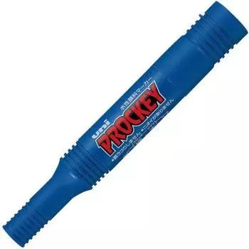 Mitsubishi Pencil Water-based Pen Plocky Twin PM150TR.33 Blue 10 pieces