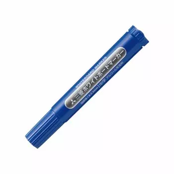 Mitsubishi Pencil Whiteboard Marker Medium Point Round Core Blue PWB4M.33
