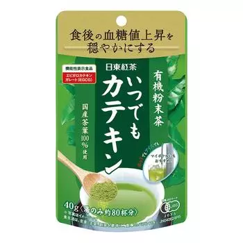 Mitsui Norin Mitsui Meicha Органический порошковый чай Anytime Catechin 40 г x 3 пакетика
