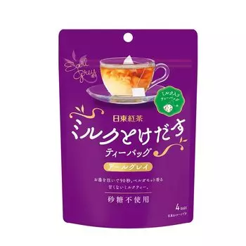 Mitsui Norin Nitto Tea Milk Tea в пакетиках Earl Grey 4 пакетика x 4