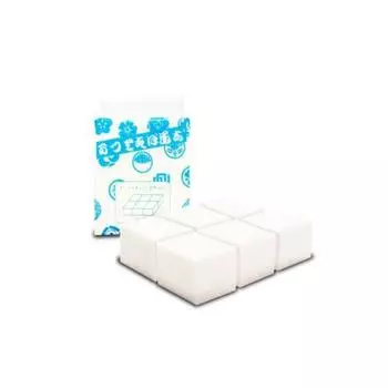 MITSUYOSHI Latex Makeup Sponge 1 шт. 6Cut