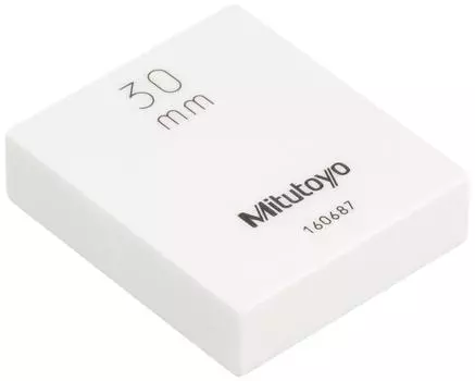 Mitutoyo Rectangular Gauge Grade Block, Ceramic, 2, 30mm, 613673-04