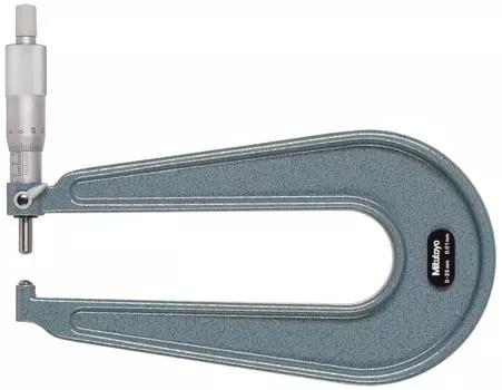 Mitutoyo стальная пластина микрометр U-образный (аналоговый) ПМУД150-25 118-118