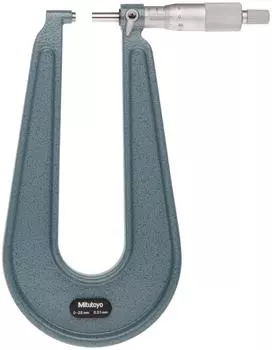 mitutoyo steel plate micrometer U-shaped (analog) PMU100-25 118-101