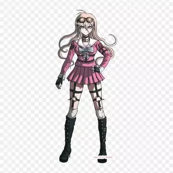 Miu Iruma Danganronpa V3 Killing Harmony, видеоигры, наклейка с принтом на одежде, термонаклейка «сделай сам», для футболок, нашивка с утюгом на переносе