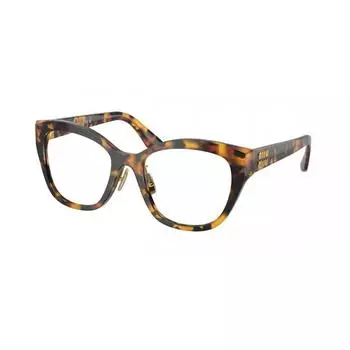Miu Miu Mu05xvf Азиатская форма Vau1o1 Женские очки Dark Tortoise/54