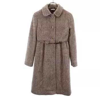 MIUMIU Long sleeve one piece 38 Brown Women Used