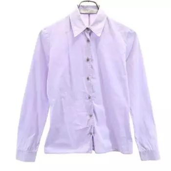 MIUMIU made in Italy Long sleeve Cotton shirt 38 purple Women Used