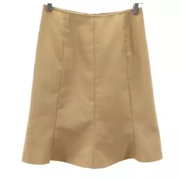 MIUMIU made in Italy Midi Skirt 38 beige Women Used