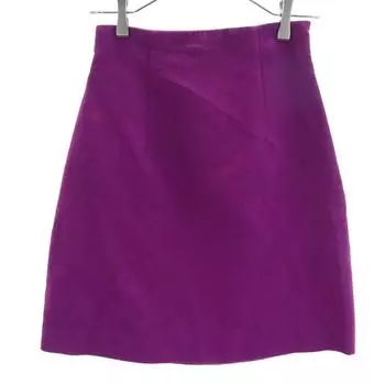 MIUMIU made in Italy Mini length skirt 38 purple Women Used