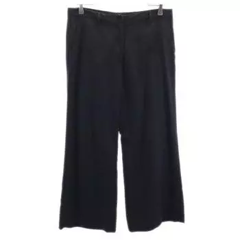 MIUMIU made in Italy Wool pants 40 black Women Used