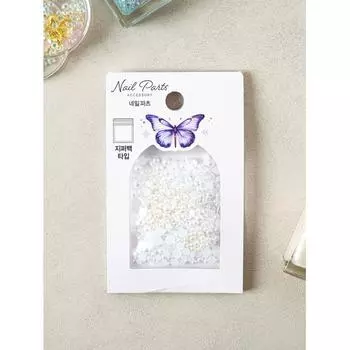 Микс деталей для декора ногтей Daiso