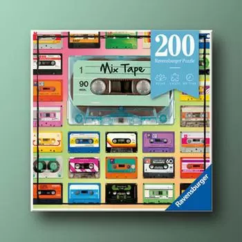 Mix Tape 200 Piece Ravensburger Jigsaw Puzzle, popular Korean board game