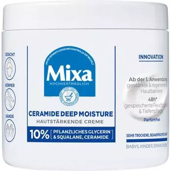 Mixa Care Cream Ceramide Deep Moisture Cream 400ml
