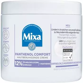 Mixa Care Cream Panthenol Comfort 400ml