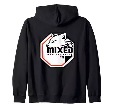 Mixed Martial Arts Mixed Martial Arts Wolf Zip Parka