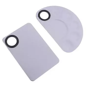 Миксер для макияжа, пластина для смешивания лака для ногтей, палитра теней для век 11.7*7.6cm