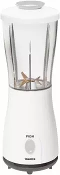 Миксер до 400 мл с мельницей до 75 мл Соковыжималка Серая гарантия 1 [Yamazen] YMB-401(ЧАС) [Год изготовления]
