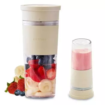 Миксер Iris Ohyama, беспроводной миксер, соковыжималка, ручной миксер, блендер, небольшой, легко чистить, может измельчать лед, может использоваться где угодно, смузи, фруктовый мокко, легкий, USB