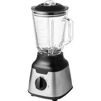 Миксер IRIS PLAZA, блендер, соковыжималка высокой мощности, простота в эксплуатации, 3 уровня регулировки, совместимость со льдом, 4 лезвия, замороженные напитки, смузи, полностью моющийся, большой размер