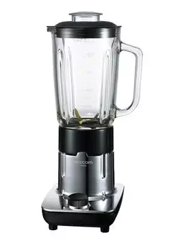 Миксер Tescom, миксер для сока, 1000 мл, с мельницей, большим лезвием, которое может мелко измельчать лед, стеклянная бутылка, компактное хранилище, центральный колпачок, переключатель, титановый резак