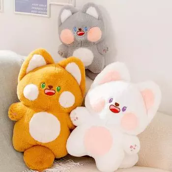 Mixiang Новый продукт Толстая оранжевая кошка Кукла Плюшевые игрушки Та же кошка Кукла Подушка Детский подарок 25cm