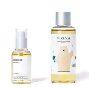 Mixsoon BEST Essence Set (Soondy Centella Asiatica Essence + Bean/Kong Essence) SET