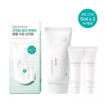 Mixsoon Centella asiatica sunscreen 50g special (+5ml*2 additional gift)