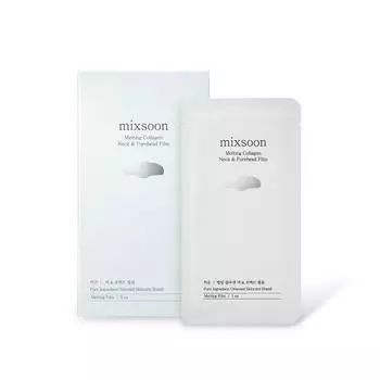 MIXSOON Тающая коллагеновая пленка для шеи и лба 5 пар P000DWIE - Face Film