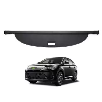 Mixsuper Крышка багажника ролетная шторка Toyota Harrier 60 Series HARRIER Декабрь 2013 Июнь 2020 Хранение багажа Защита конфиденциальности Высокая температура