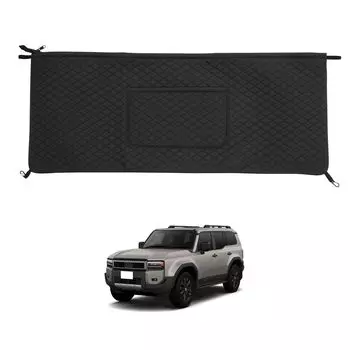 Mixsuper подходит для Toyota New Land Cruiser 250 Series, карман для хранения в багажнике, сумка для хранения в багажнике, сумка для багажного отделения LAND CRUISER 250, сумка для хранения в автомобиле, задняя часть автомобиля чёрный