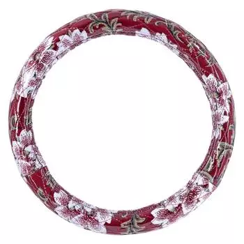 Miyabi Miyabi Truck Supplies Truck Interior Truck Parts Truck Interior Kinkasan Single Diamond Quilt Handle Cover Cherry Blossom Red 2HS (45~46см) красный