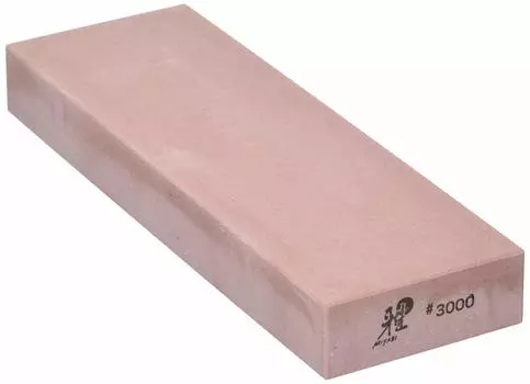 MIYABI Pro Grain Size Finishing Whetstone Made in Whetstone Sharpener Sharpening Knife Japanese Toishi #3000 Japan [Авторизованный продукт] 34536-004 розовый