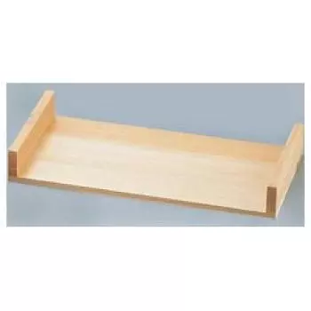 Miyabi Urushi Crafts Cutting Board C Shape Small Spanish mackerel wood Japan BNK02003