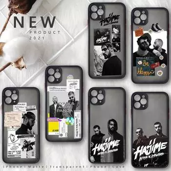 MiyaGi Andy Panda аксессуары матовый прозрачный чехол для телефона для iphone 11 12 13 7 8 plus mini x xs xr pro max чехол iPhone12