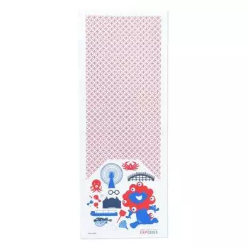 Miyakumyaku Osaka Kansai Expo Shippo Marushin Nippon Towel Character Goods Mail Order [Tenugui] Tenugui/2025