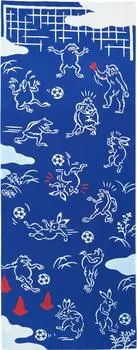 Miyamoto Kenema Tenugui 35 x 90cm 50082 Ch-dyed (Soccer)